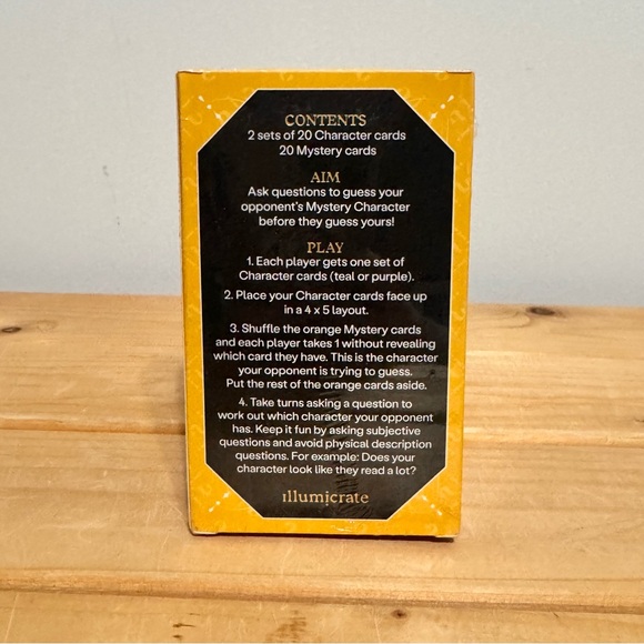 Guess the Character card game - Picture 2 of 2